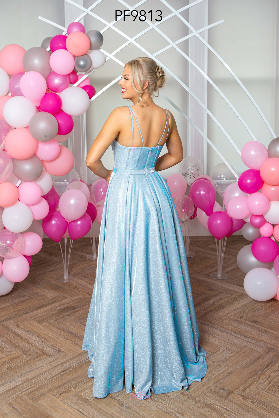 Prom Frocks PF9813 Magenta Prom Dress blue