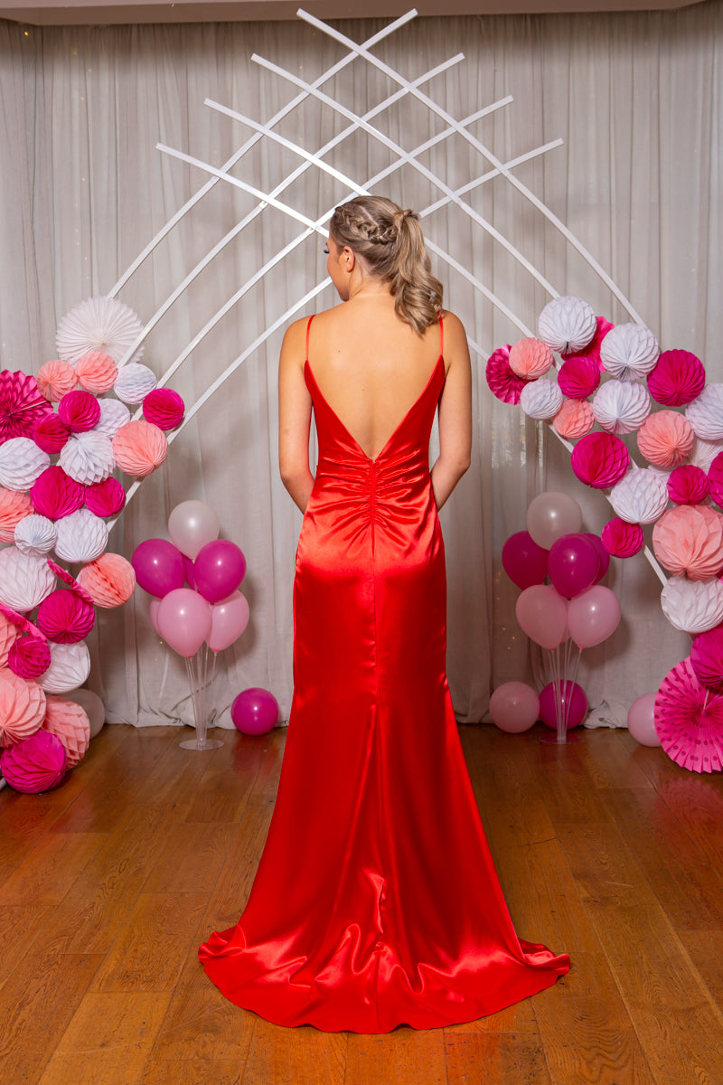 Prom Frocks 9946 Prom Dress Dotique chesterfield Prom dress shop red back prom dress
