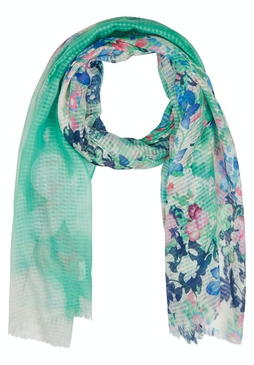 Rabe 50-511940 Green Patterned Scarf Dotique 1