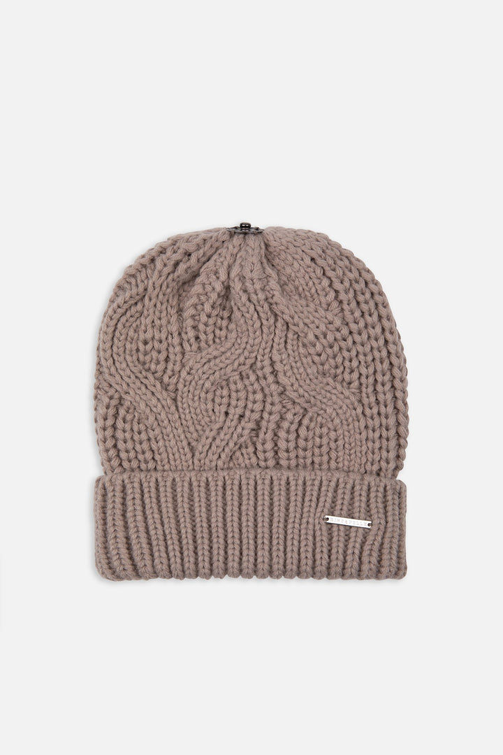 Rino & Pelle Aaf Knitted Beanie with Pom Pom