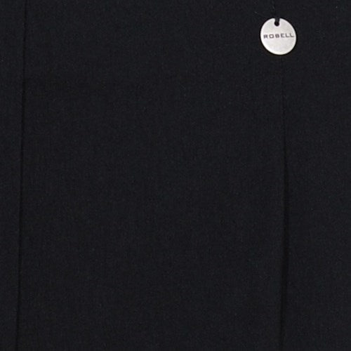 Robell 51412 Marie Trouser 78cm Black (90) Close Up | Dotique