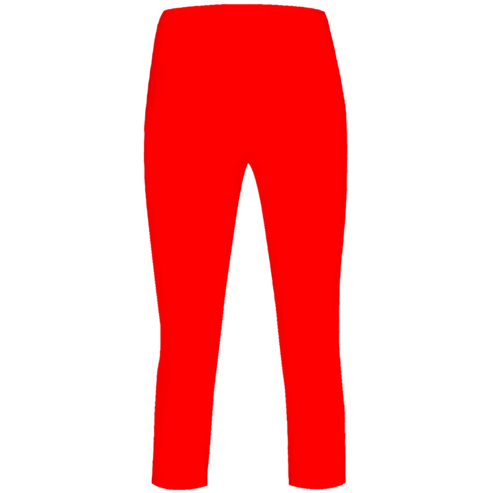 Robell 51636 Rose 07 Crop trouser - Red Back | Dotique