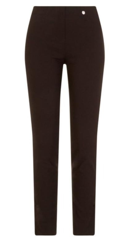 Robell 52422 Rose Regular Fleece Lined Trouser (78cm) - Black