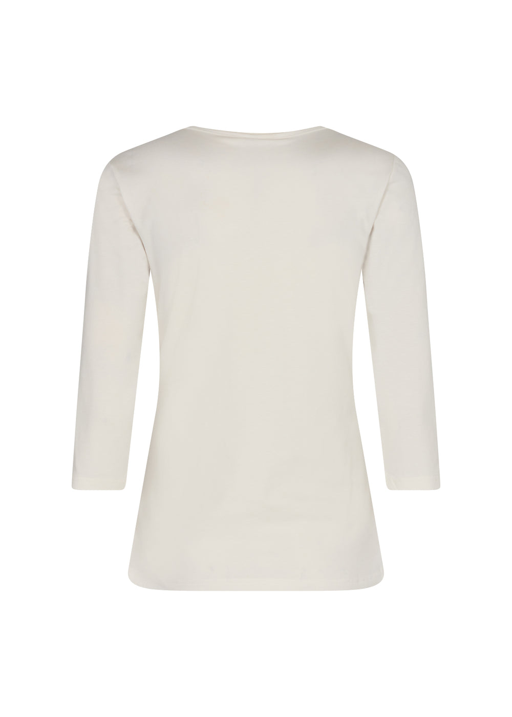 Soya Concept Pylle 29033-20 Round Neck 3/4 T-shirt White Back