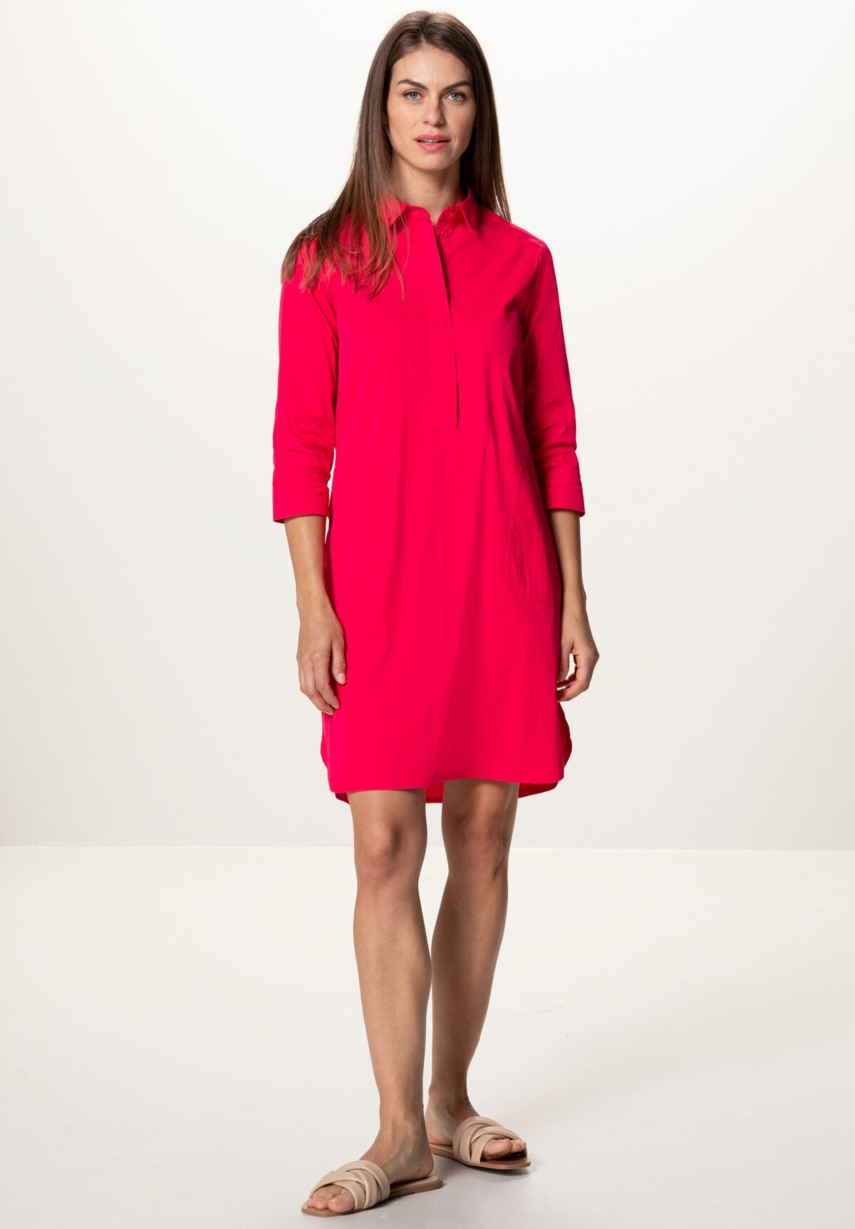 Bianca 17016 Fuchsia Alis Dress Dotique front 2