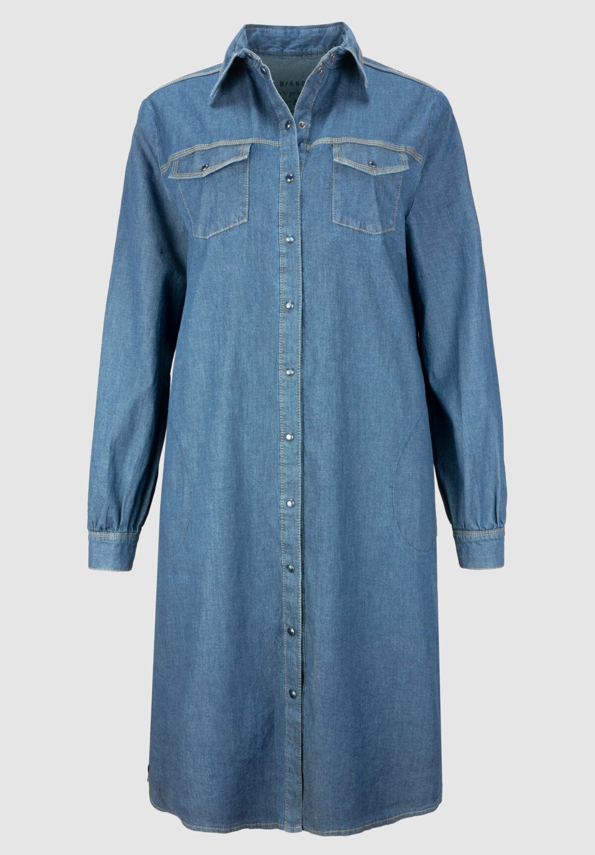Bianca 97009 Ariana Blue Mix Shirt Dress front
