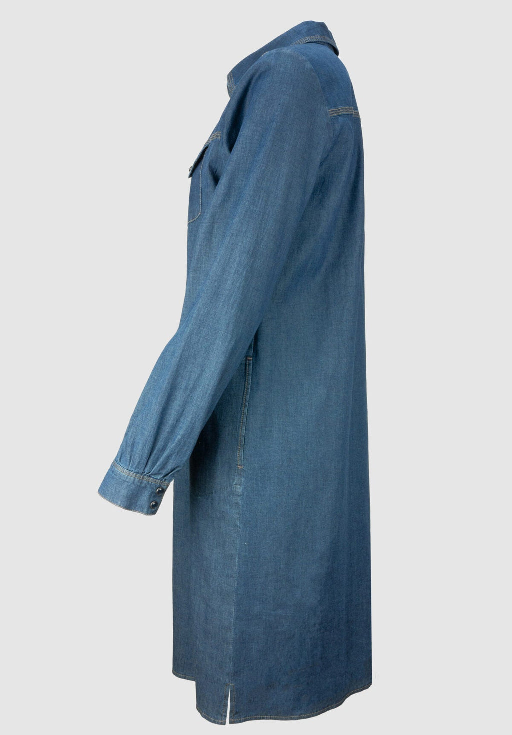 Bianca 97009 Ariana Blue Mix Shirt Dress side