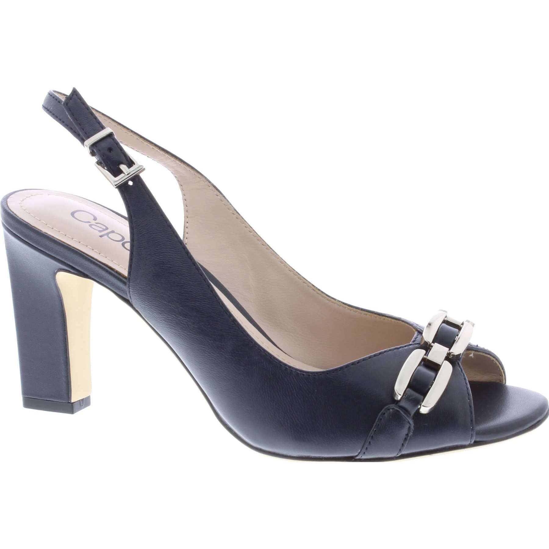 Capollini Carmen Navy Clutch Bag - Dotique - Capollini