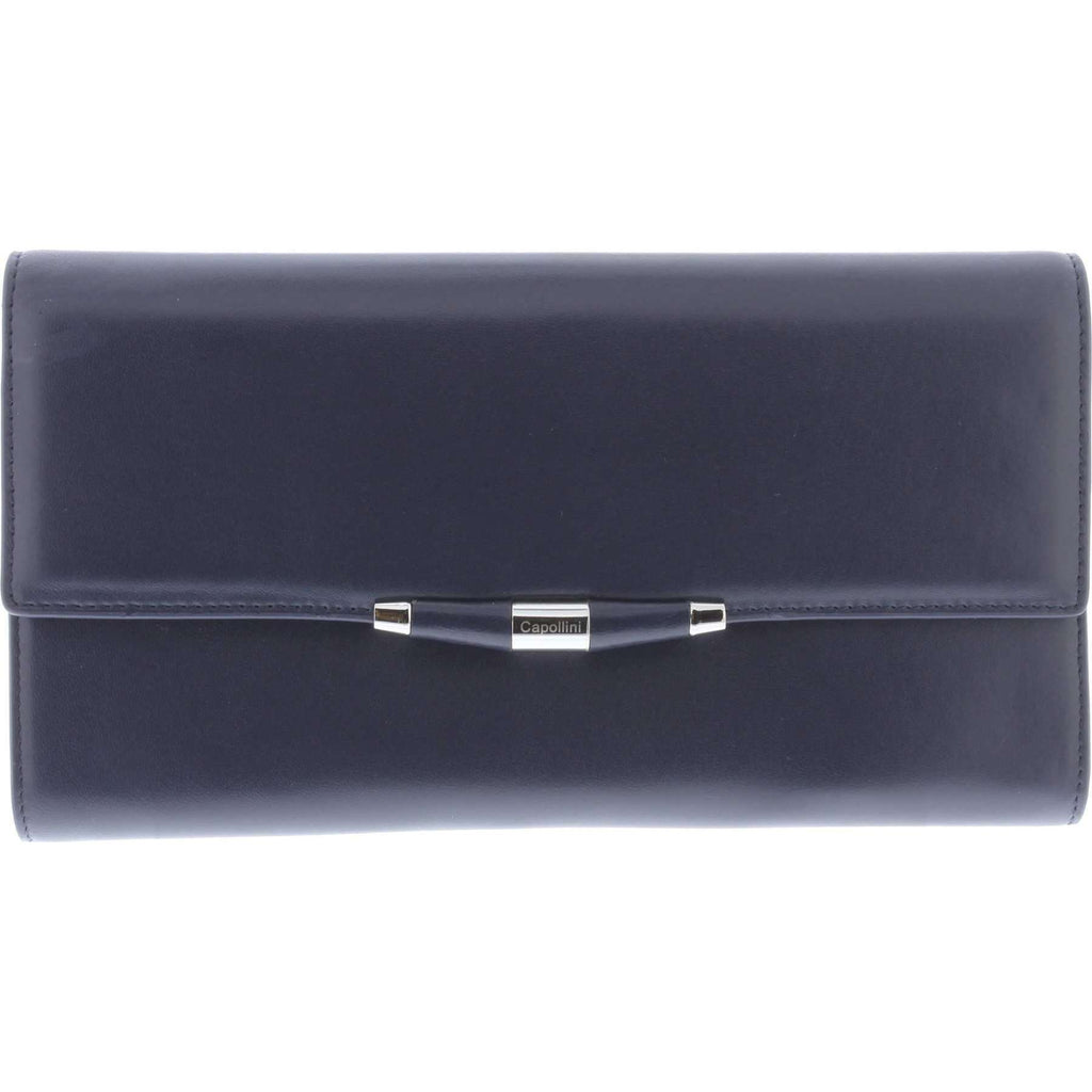 Capollini Carmen Navy Peep Toe Shoe - Dotique - Capollini