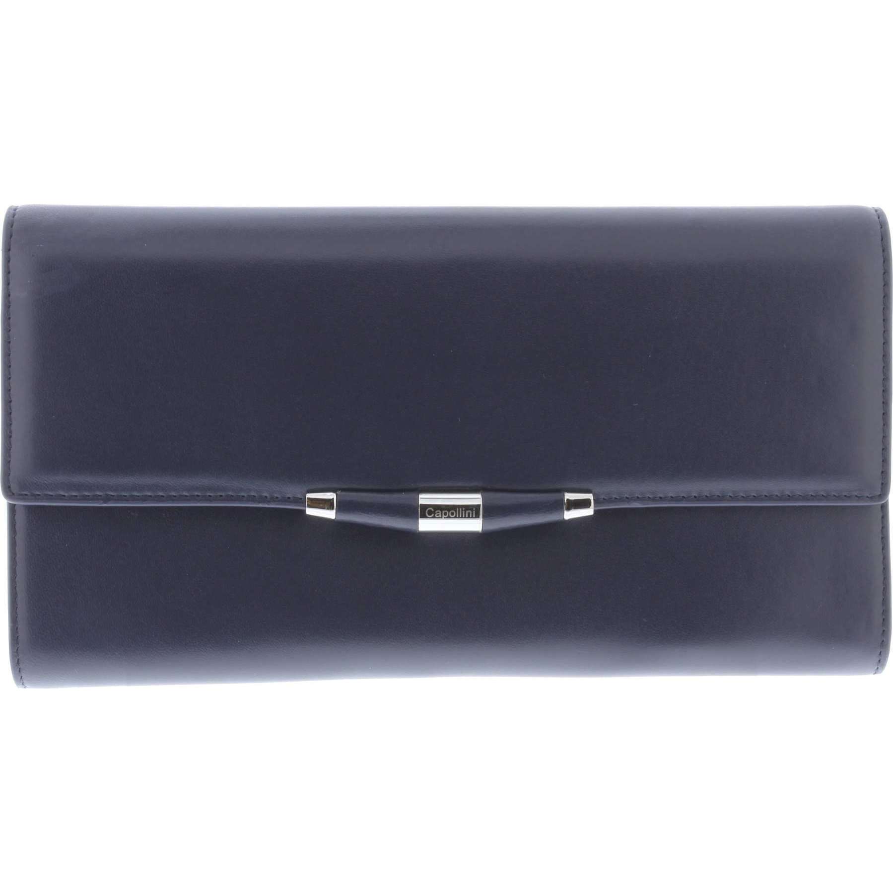 Capollini Carmen Navy Peep Toe Shoe - Dotique - Capollini