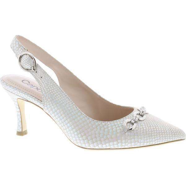 Capollini Eloise Pearl Sling Shoe - Dotique - Capollini