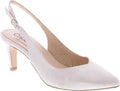 Capollini Catherine Pink Sling Back Shoe Front | Dotique
