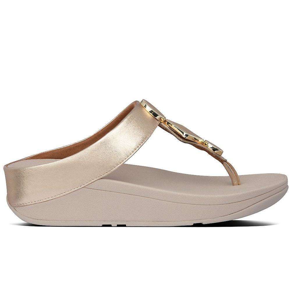 FitFlop Leia Vintage Gold   side 2