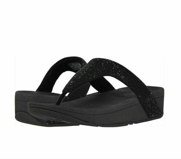 FitFlop Lottie Shimmercrystal Black - Dotique - Dotique