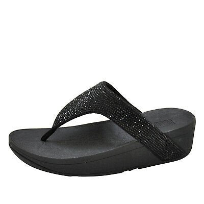 FitFlop Lottie Shimmercrystal Black - Dotique - Dotique