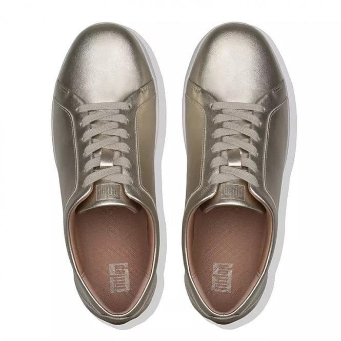 FitFlop Rally Platino Sneaker - Dotique - Fitflop