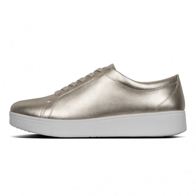 FitFlop Rally Platino Sneaker - Dotique - Fitflop