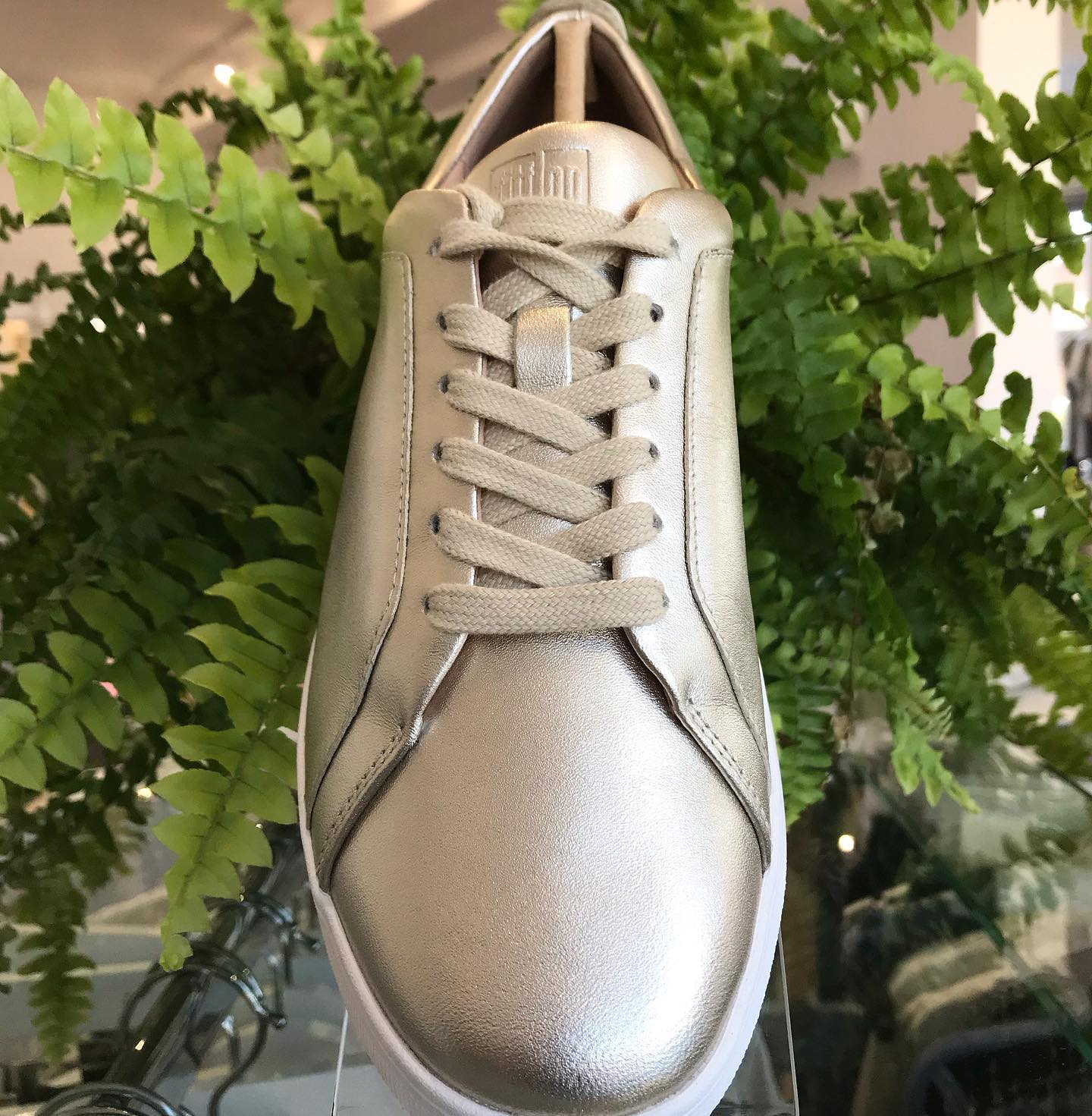 FitFlop Rally Platino Sneaker - Dotique - Fitflop