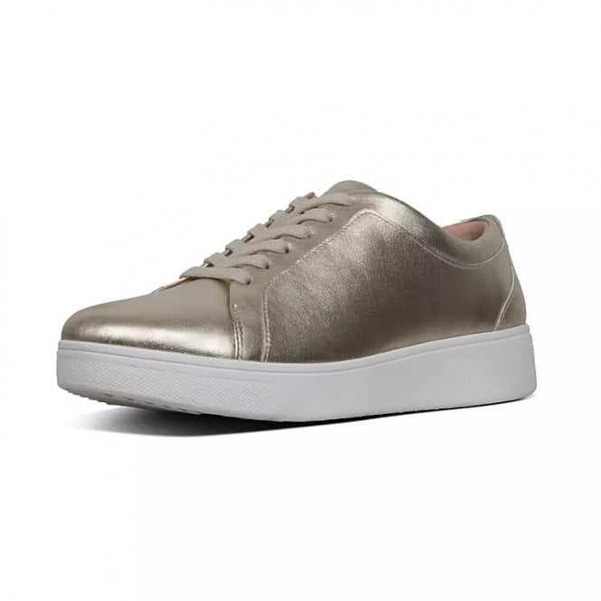 FitFlop Rally Platino Sneaker - Dotique - Fitflop