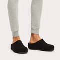 Fitflop Shuv Felt Clogs - Black - Dotique - Fitflop