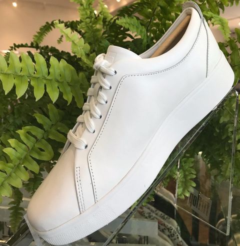 FitFlop Urban White Rally Sneaker - Dotique - Fitflop