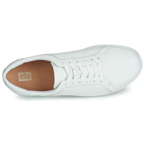 FitFlop Urban White Rally Sneaker - Dotique - Fitflop
