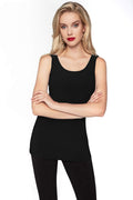Frank Lyman 010 Black Vest Top - Dotique