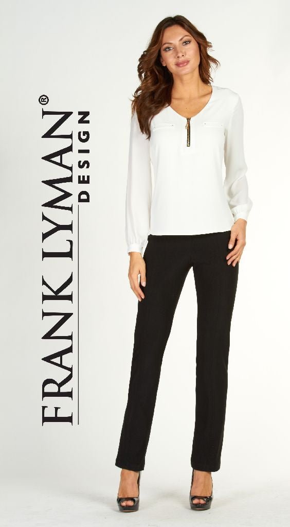 Frank Lyman 017 Black Evening Trouser dotique