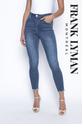 Frank Lyman 190117U  Jean with Pearl and Diamante Front Lifestyle | Dotique