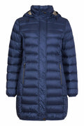 Fransden Normann Hooded Blue Coat - Dotique - Frandsen