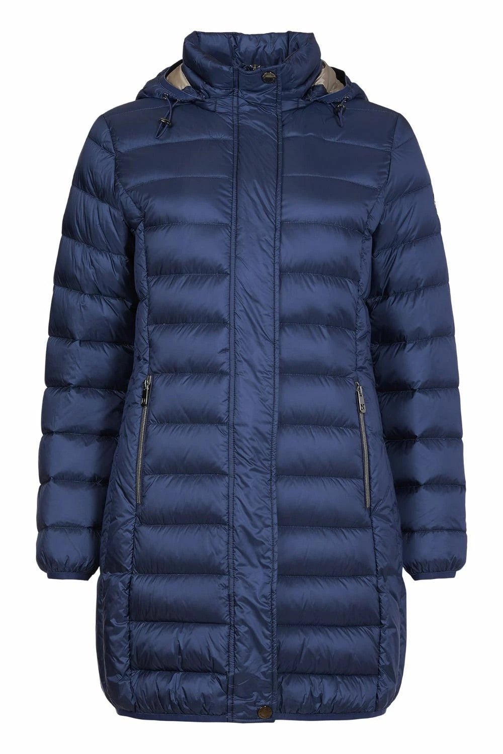 Fransden Normann Hooded Blue Coat - Dotique - Frandsen