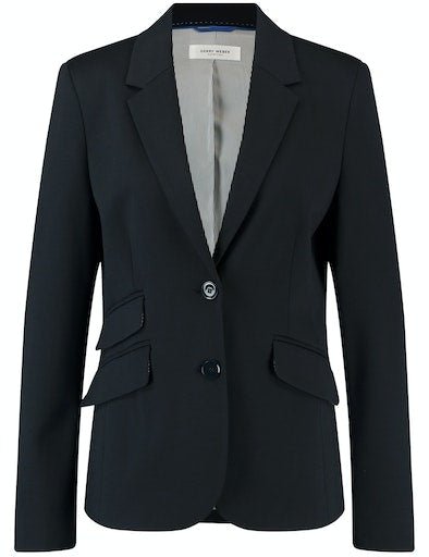 Gerry Weber 935007-31218 Navy Jacket. Front