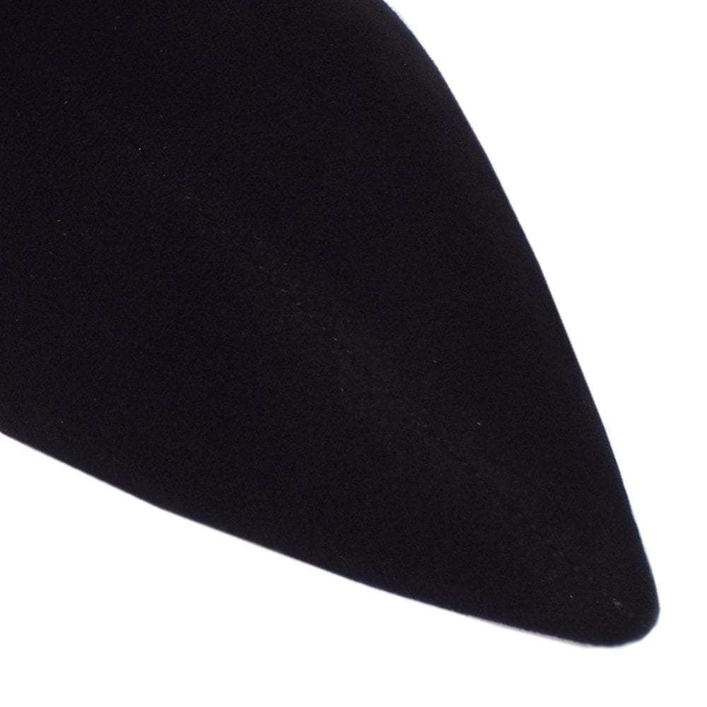 Products Hogl 6912 Black Leather Suede Ankle Boot toe
