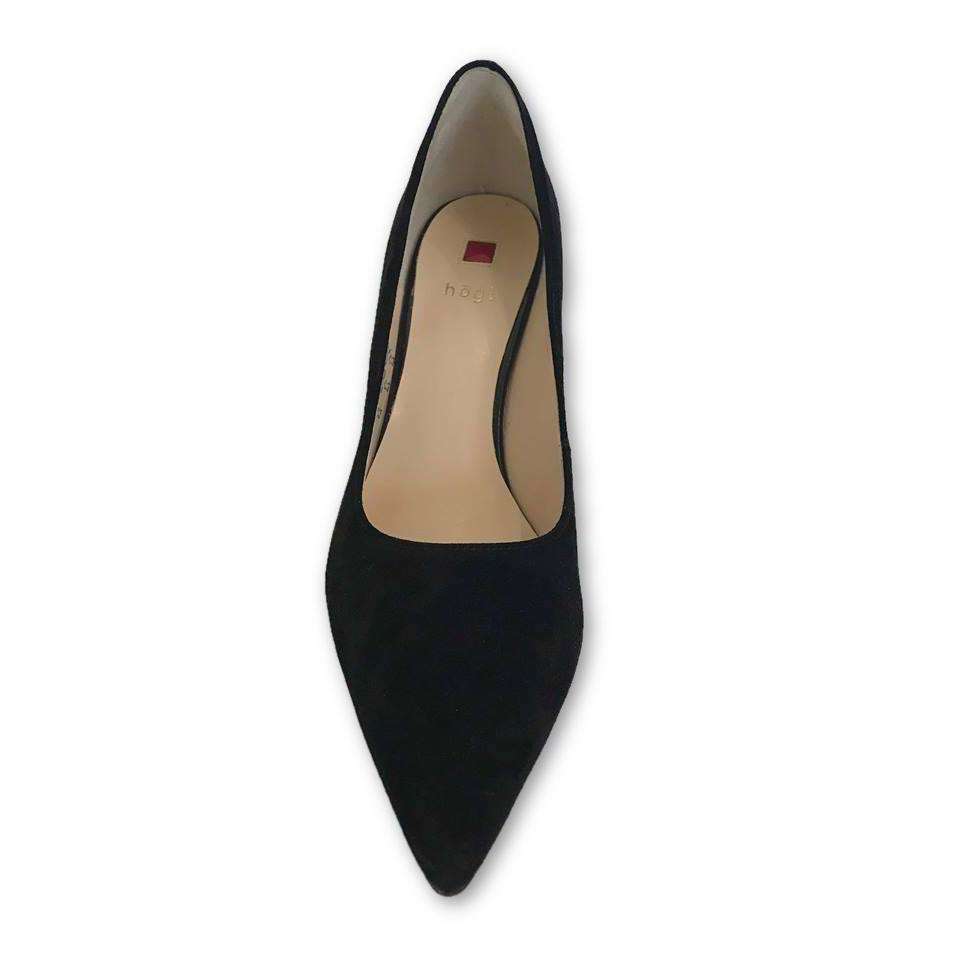 Hogl black Suede Shoe 9002 - Dotique - Hogl