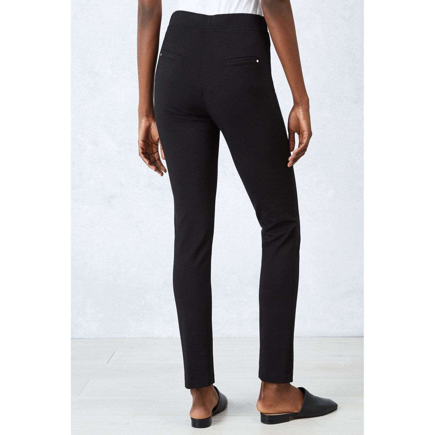 James Lakeland Cronos Plain Trouser- Black back