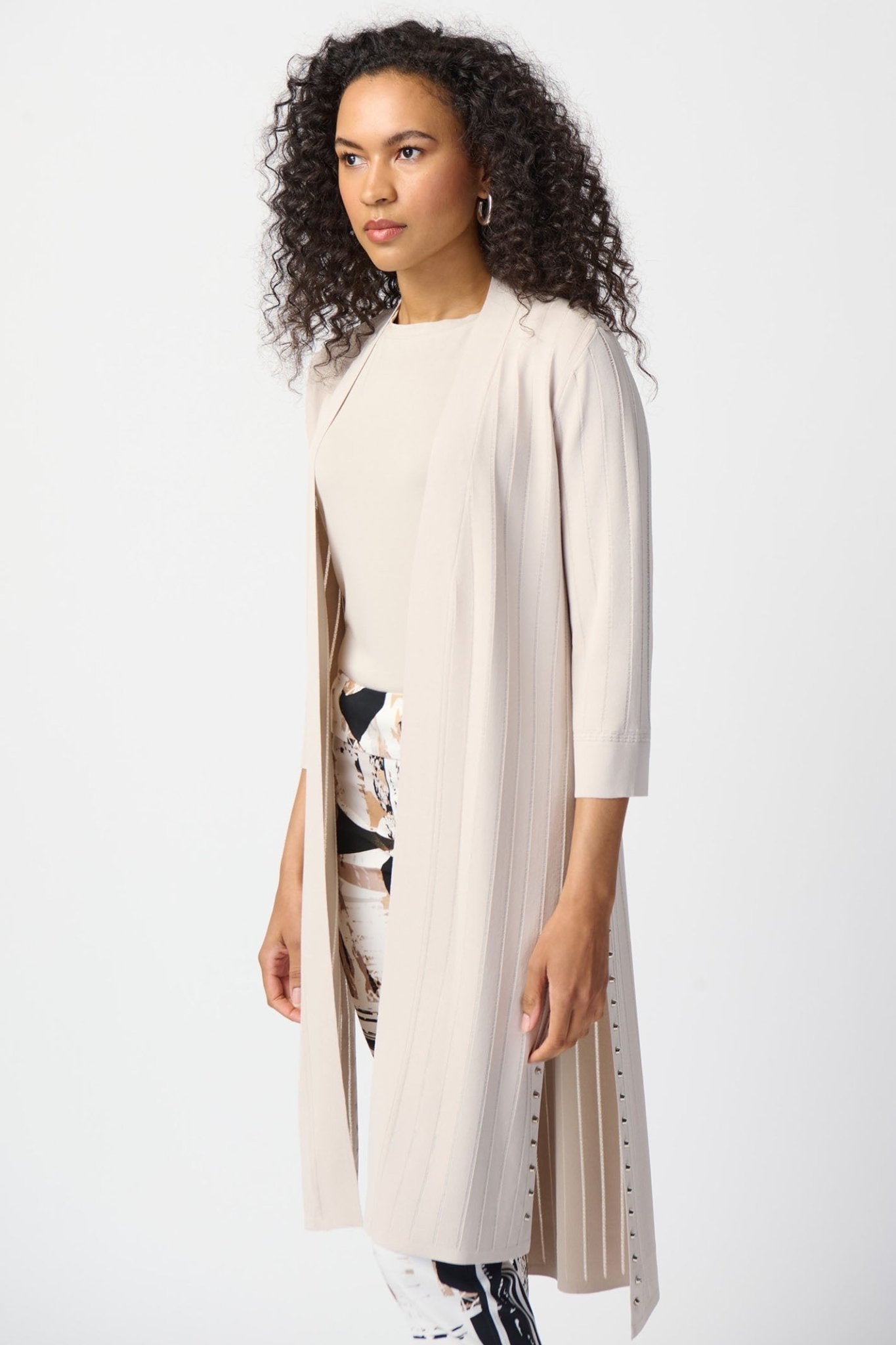 Joseph Ribkoff 222929 Beige Long Cardigan – Dotique