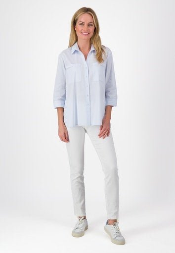 Just White J2848 / 400 Light Blue Shirt Life