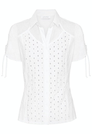 Just White J3022/010 White Shirt Front 2