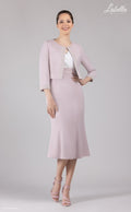 Labella 3131H Light Old Rose Dress - Dotique - Labella