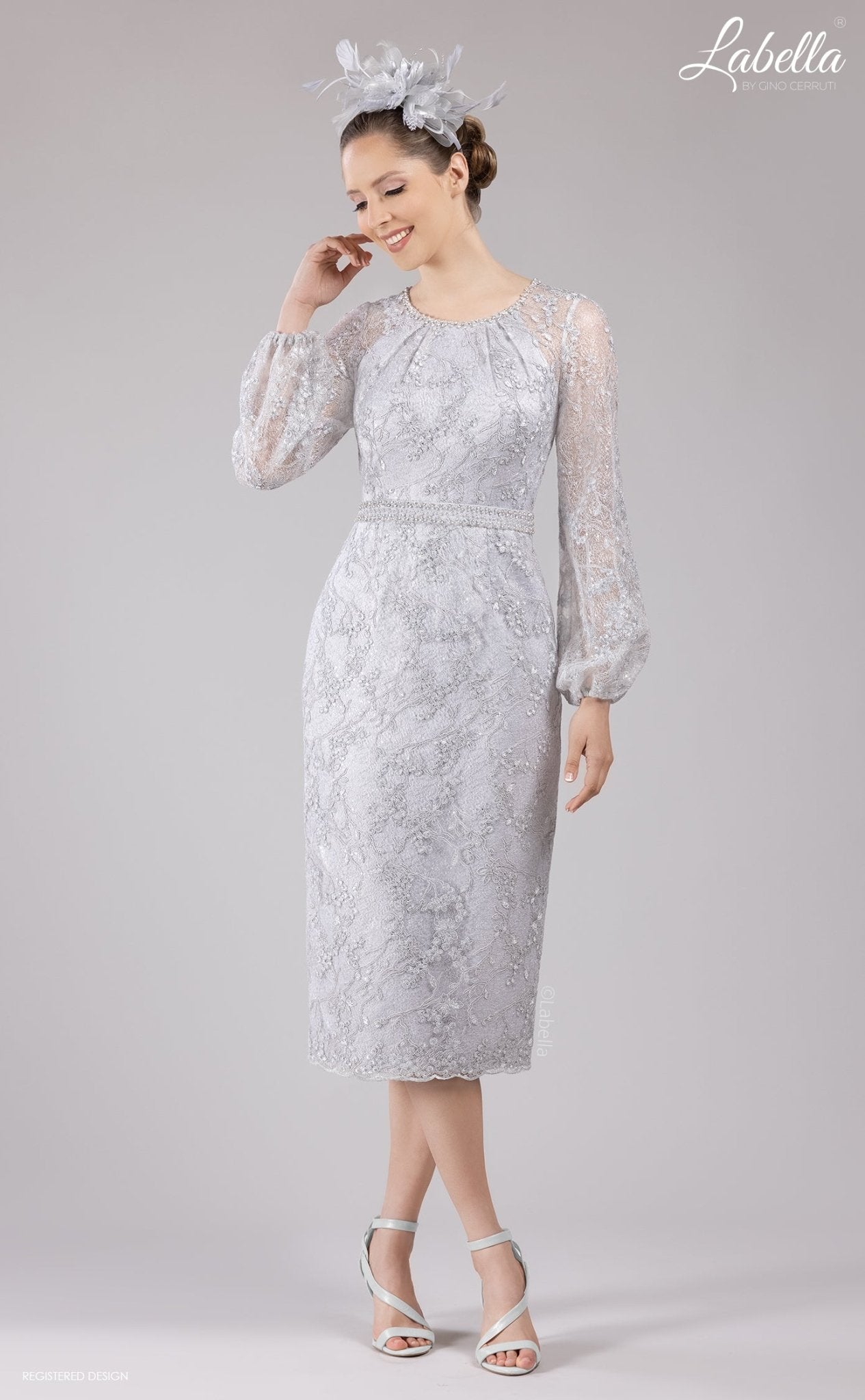 Labella 3160J Silver Dress - Dotique - Labella