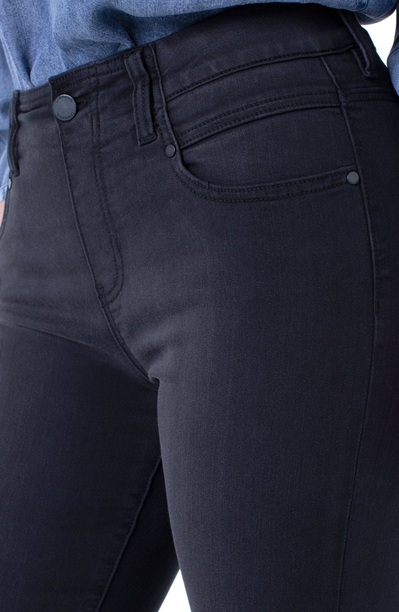 Liverpool Los Angeles Gia Glider Skinny LM2337F62 Detail | Dotique