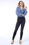 Liverpool Los Angeles Gia Glider Skinny LM2337F62 Front Model | Dotique