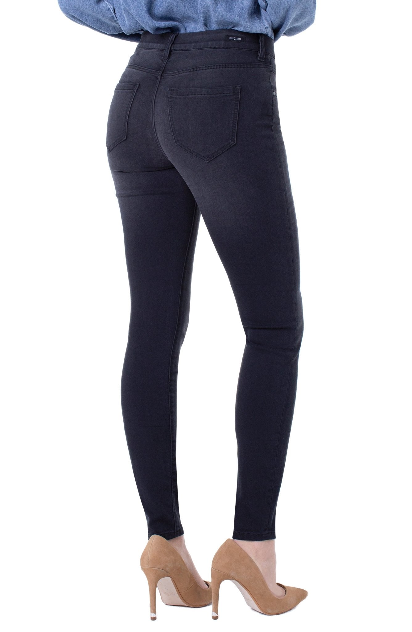 Liverpool Los Angeles Gia Glider Skinny LM2337F62 Back | Dotique