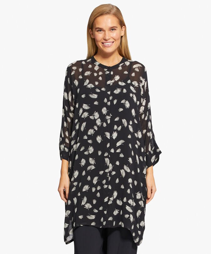 Masai Black Losetta Shirt Dress Lifestyle 1 | Dotique