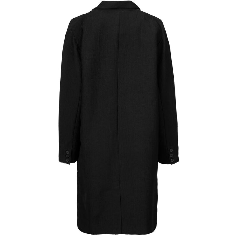 Masai Black Tura Coat Back | Dotique