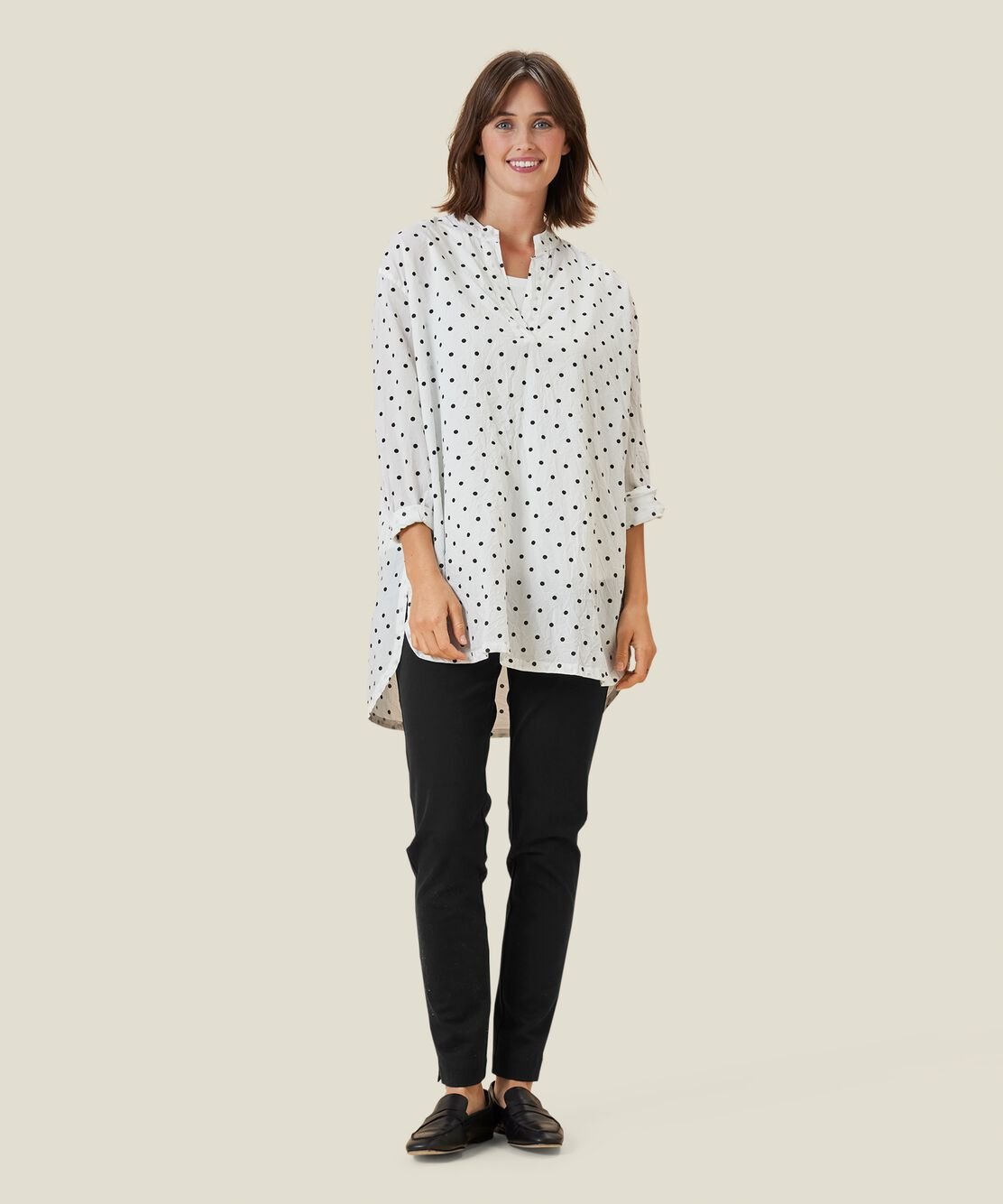 Masai Glima Tunic Mauve Shadows - Dotique - Masai