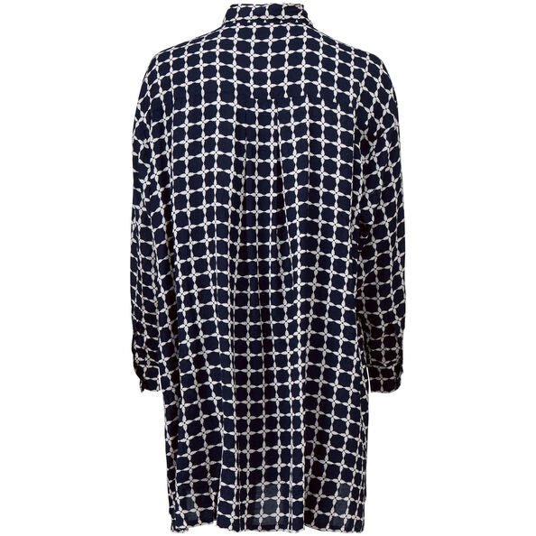 Masai Navy Ilta Shirt Back | Dotique