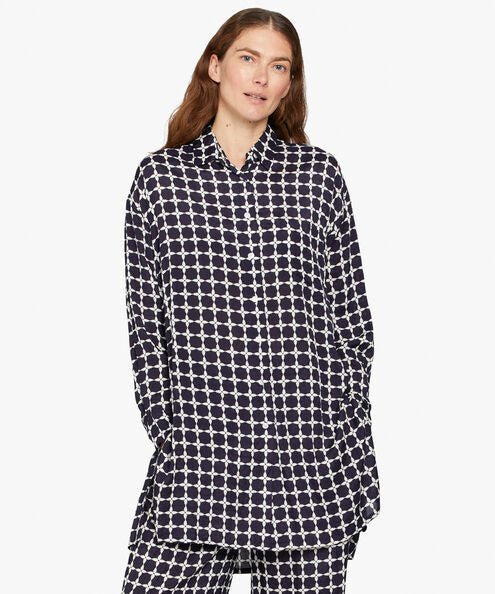 Masai Navy Ilta Shirt Lifestyle 1 | Dotique