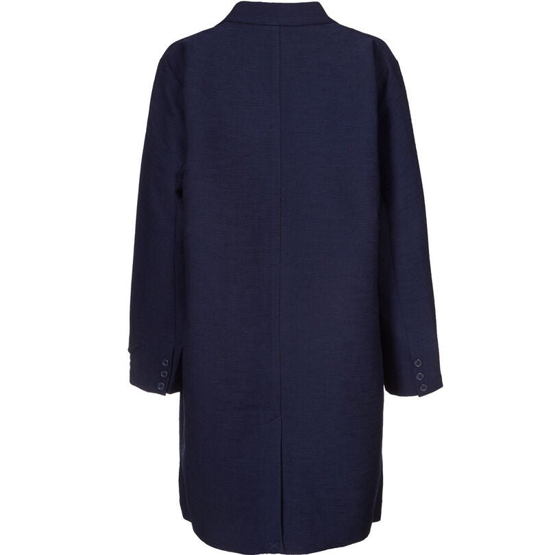 Masai Navy Tura Coat Back | Dotique