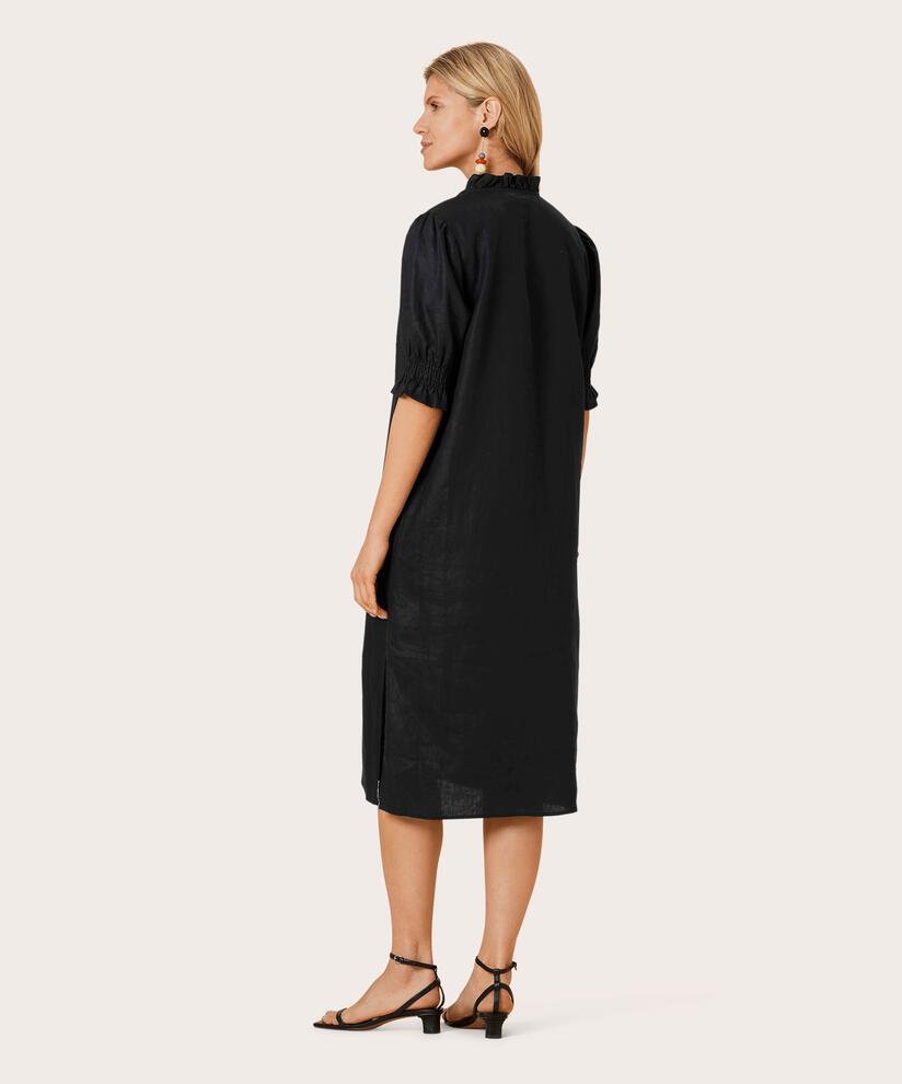Masai Nydela Black Dress - Back View | Dotique
